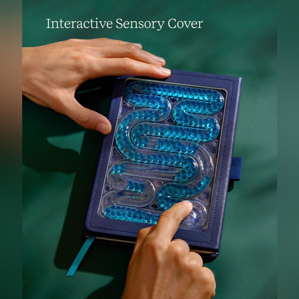 Sensory Journal Ruled Notebook, Embossed Fidget Pages | Find Your Path - Picture 2 of 5